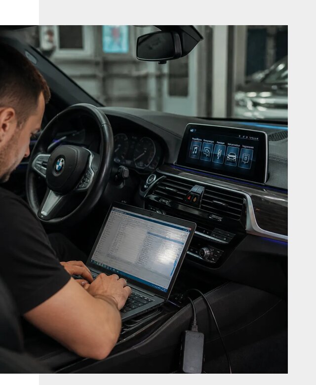 Русификация мультимедиа BMW для авто под ключ в Серове