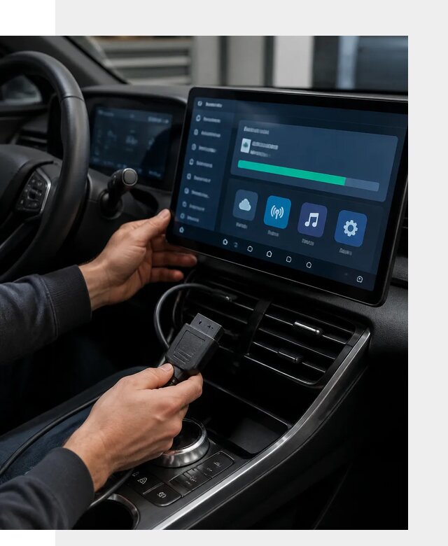 Установка приложений BYD для автомобиля под ключ в Серове