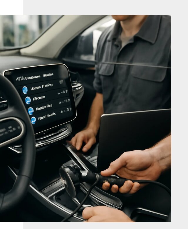 Установка приложений Geely для мультимедиа автомобиля в Серове