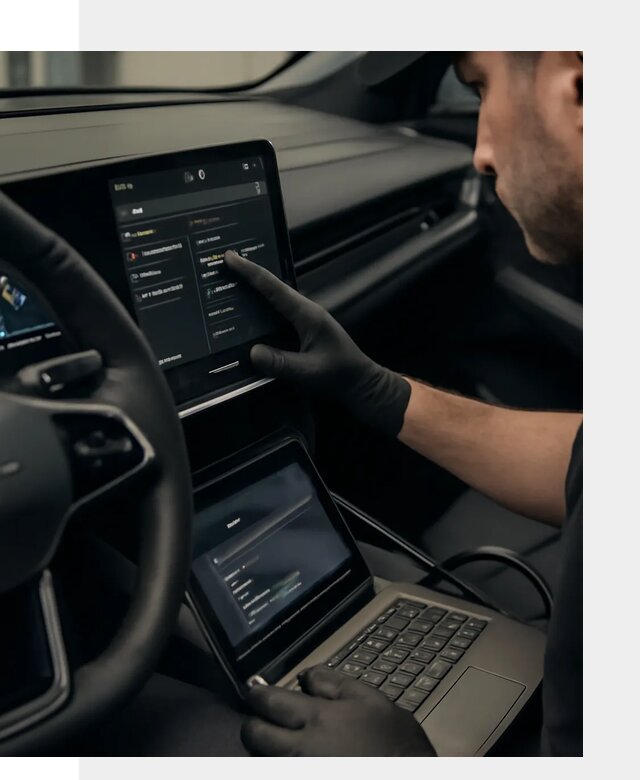 Русификация приборной панели Rising автомобиля в Серове