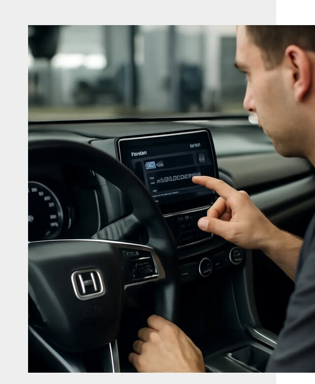 Русификация панели приборов Honda в Серове по цене 5101 ФастМобиль-Срв