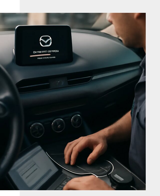 Установка приложений Mazda на мультимедийную систему в Серове