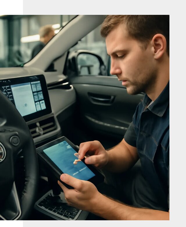 Установка приложений Toyota на мультимедиа в Серове